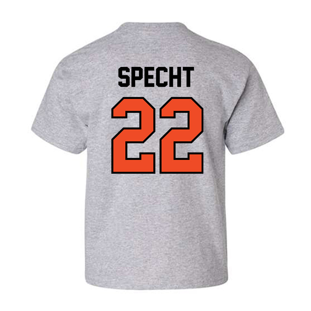 Campbell - NCAA Softball : Kylie Specht - Fashion Shersey Youth T-Shirt-1