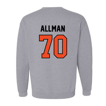 Campbell - NCAA Football : Ashton Allman - Fashion Shersey Crewneck Sweatshirt