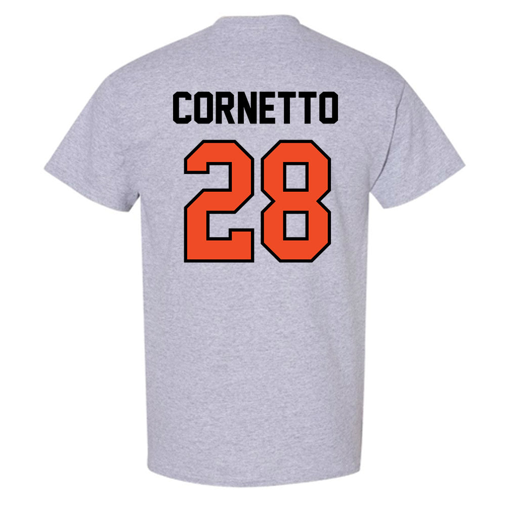 Campbell - NCAA Softball : Hannah Cornetto - Fashion Shersey T-Shirt-1