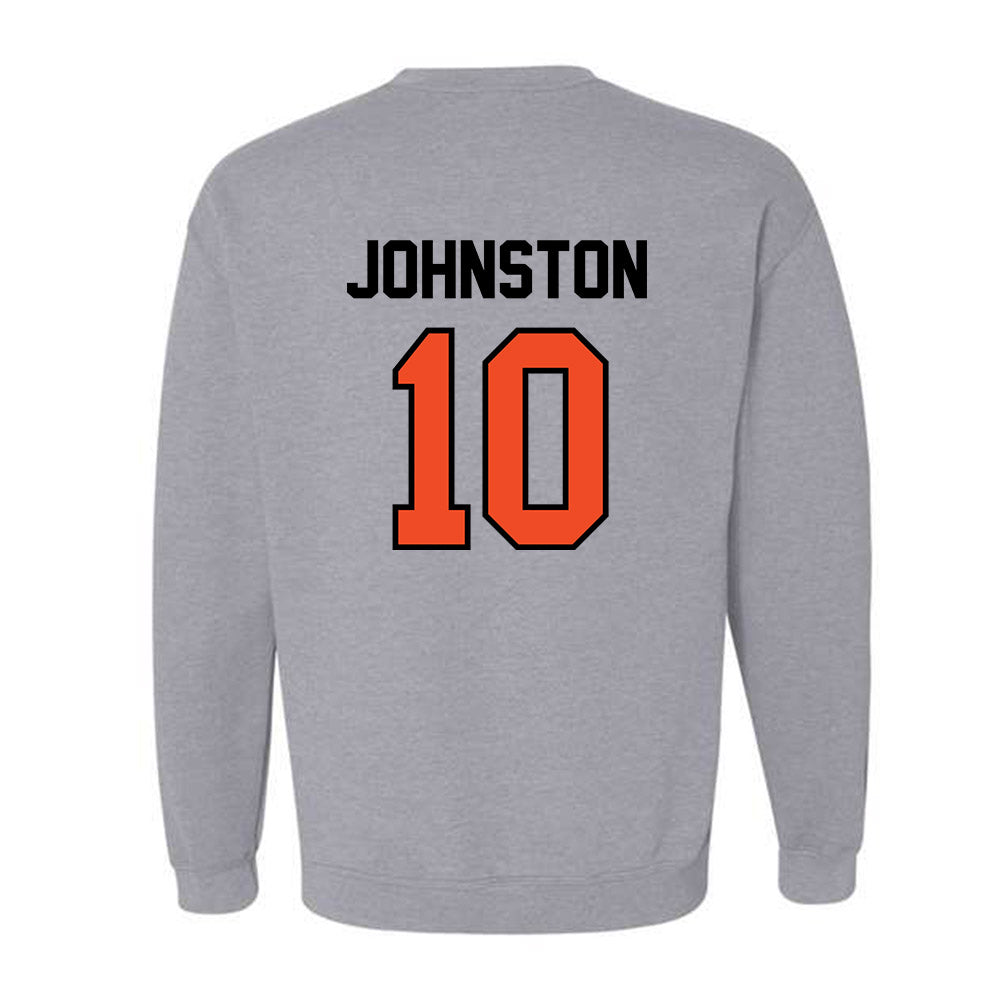 Campbell - NCAA Women's Volleyball : Sadie Johnston - Fashion Shersey Crewneck Sweatshirt-1