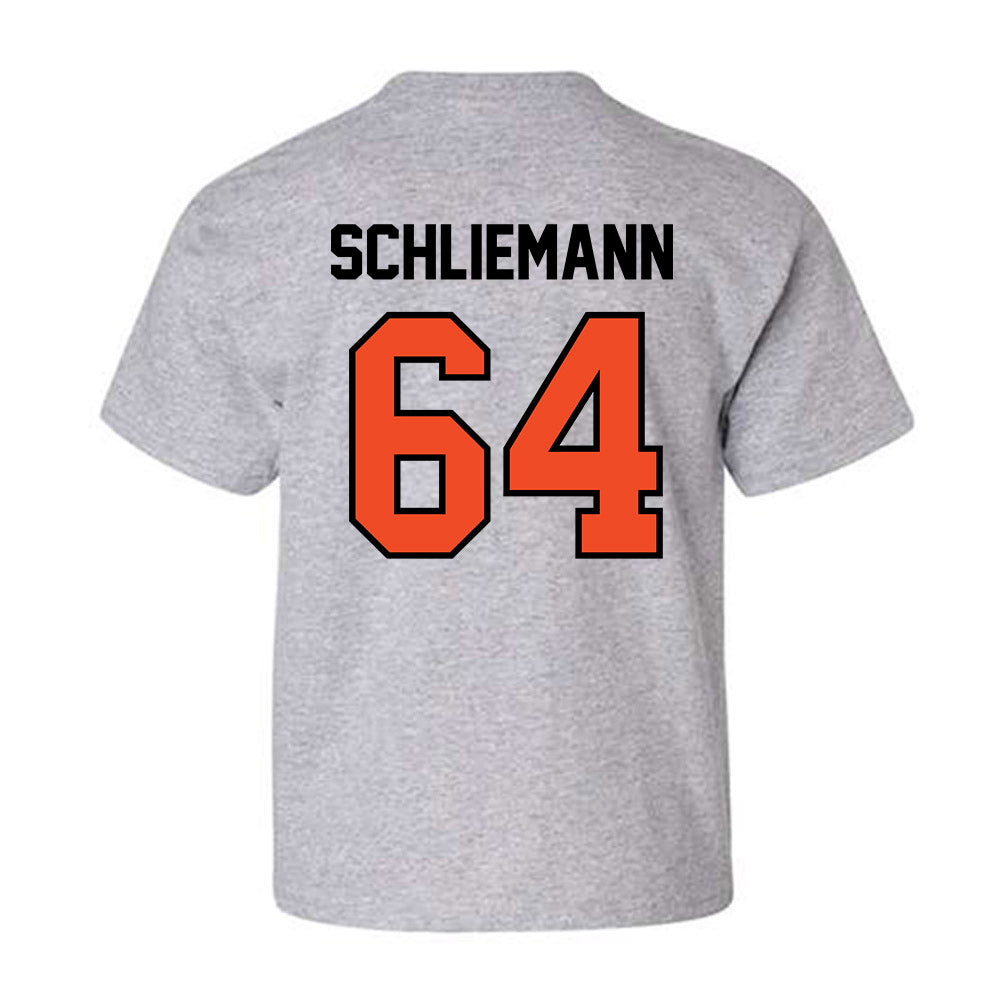Campbell - NCAA Football : Christian Schliemann - Fashion Shersey Youth T-Shirt-1