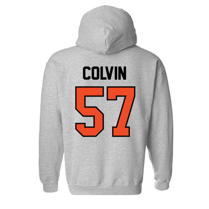 Campbell - NCAA Football : Jayden Colvin - Fashion Shersey Hooded Sweatshirt-1