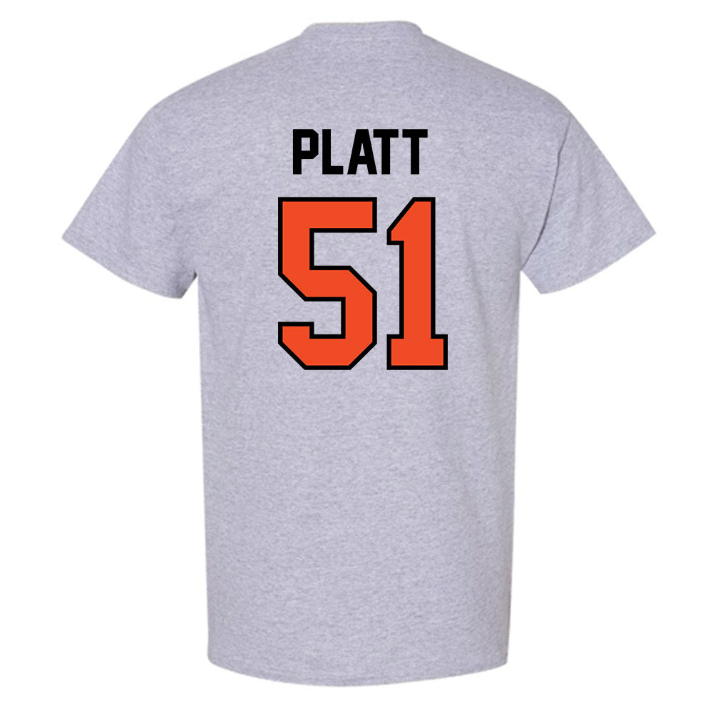 Campbell - NCAA Football : Julian Platt - Fashion Shersey T-Shirt-1