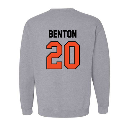 Campbell - NCAA Football : AJ Benton - Fashion Shersey Crewneck Sweatshirt-1