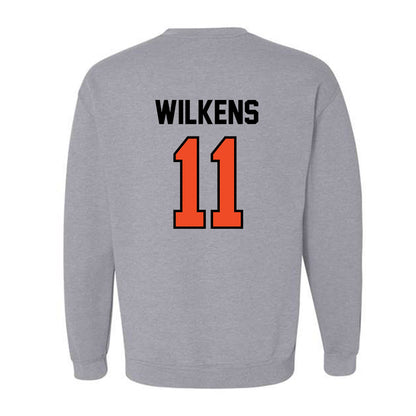Campbell - NCAA Football : Chase Wilkens - Fashion Shersey Crewneck Sweatshirt-1