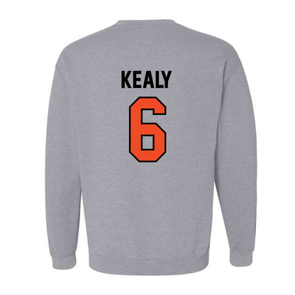 Campbell - NCAA Softball : Grace Kealy - Fashion Shersey Crewneck Sweatshirt-1
