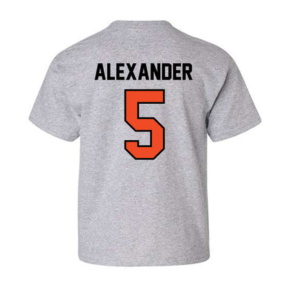 Campbell - NCAA Football : Markeece Alexander - Fashion Shersey Youth T-Shirt-1