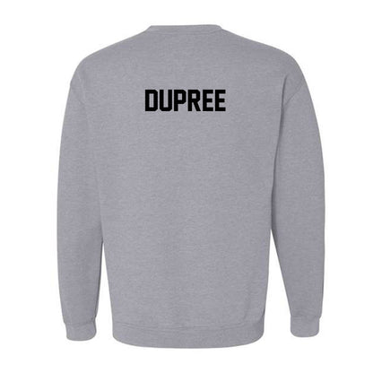 Campbell - NCAA Men's Track & Field : Mekhi Dupree - Fashion Shersey Crewneck Sweatshirt
