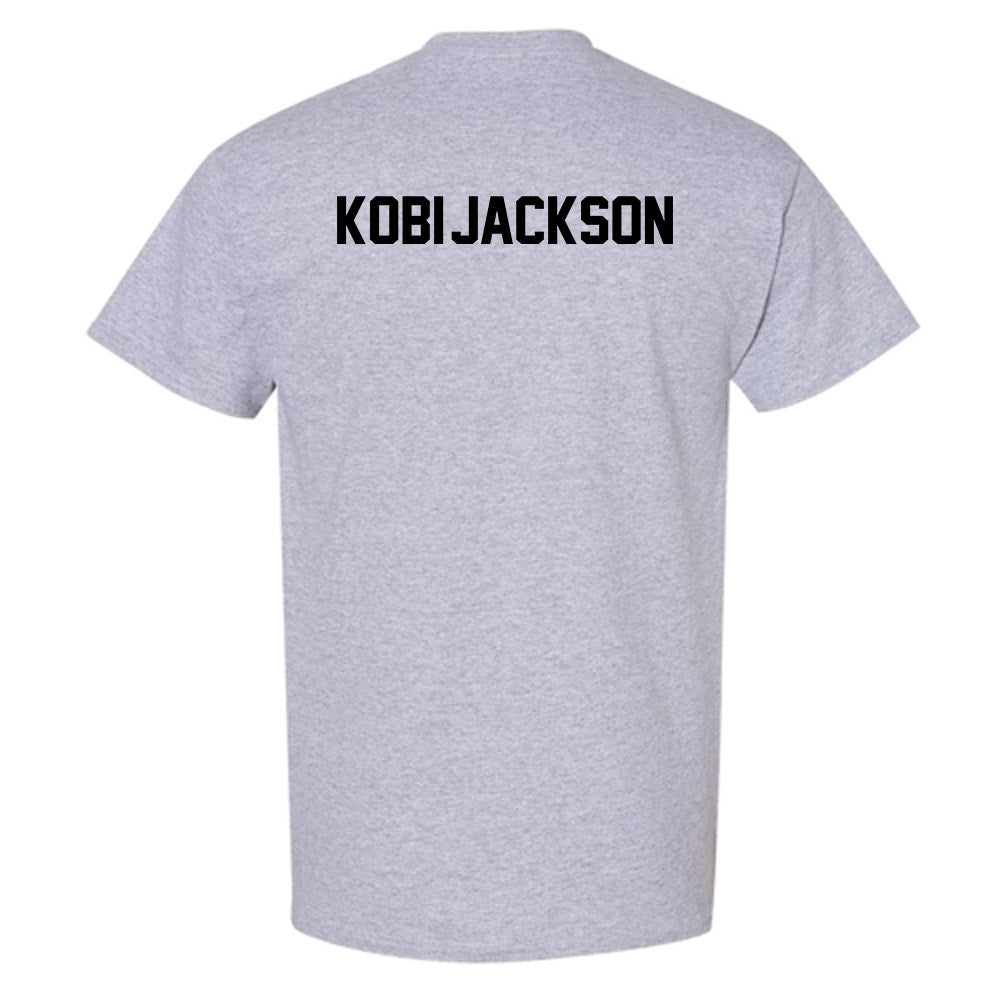 Campbell - NCAA Men's Tennis : Kenji Kobi-Jackson - Fashion Shersey T-Shirt-1
