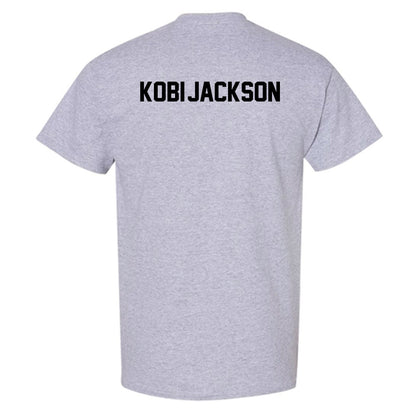 Campbell - NCAA Men's Tennis : Kenji Kobi-Jackson - Fashion Shersey T-Shirt-1
