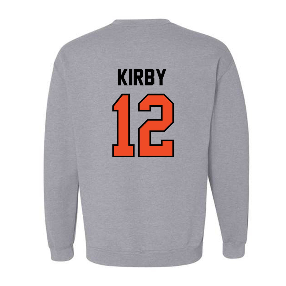 Campbell - NCAA Softball : Lexi Kirby - Fashion Shersey Crewneck Sweatshirt-1
