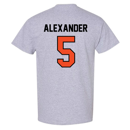 Campbell - NCAA Football : Markeece Alexander - Fashion Shersey T-Shirt-1