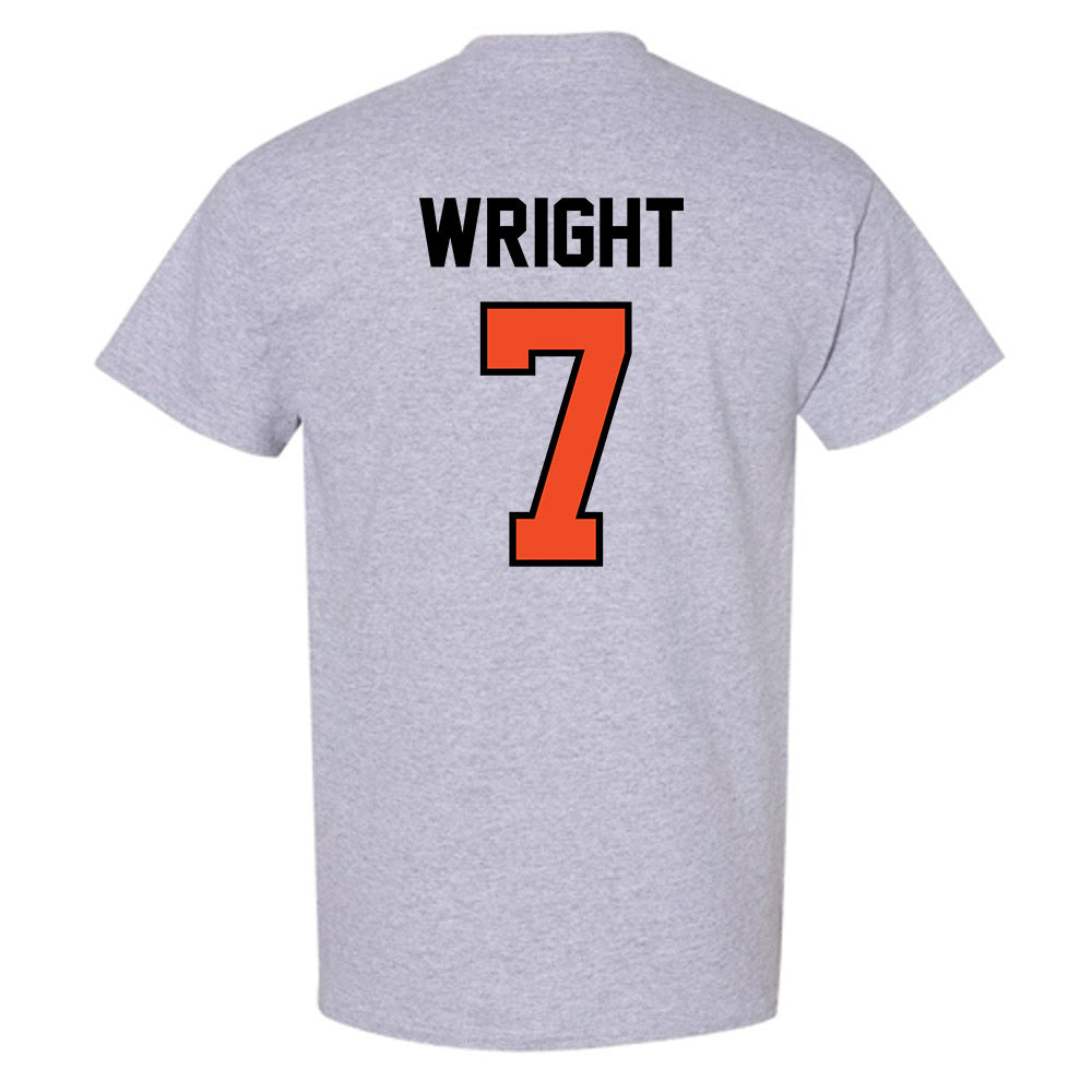 Campbell - NCAA Men's Soccer : Marco Wright - Fashion Shersey T-Shirt-1
