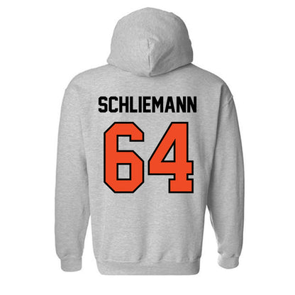 Campbell - NCAA Football : Christian Schliemann - Fashion Shersey Hooded Sweatshirt-1