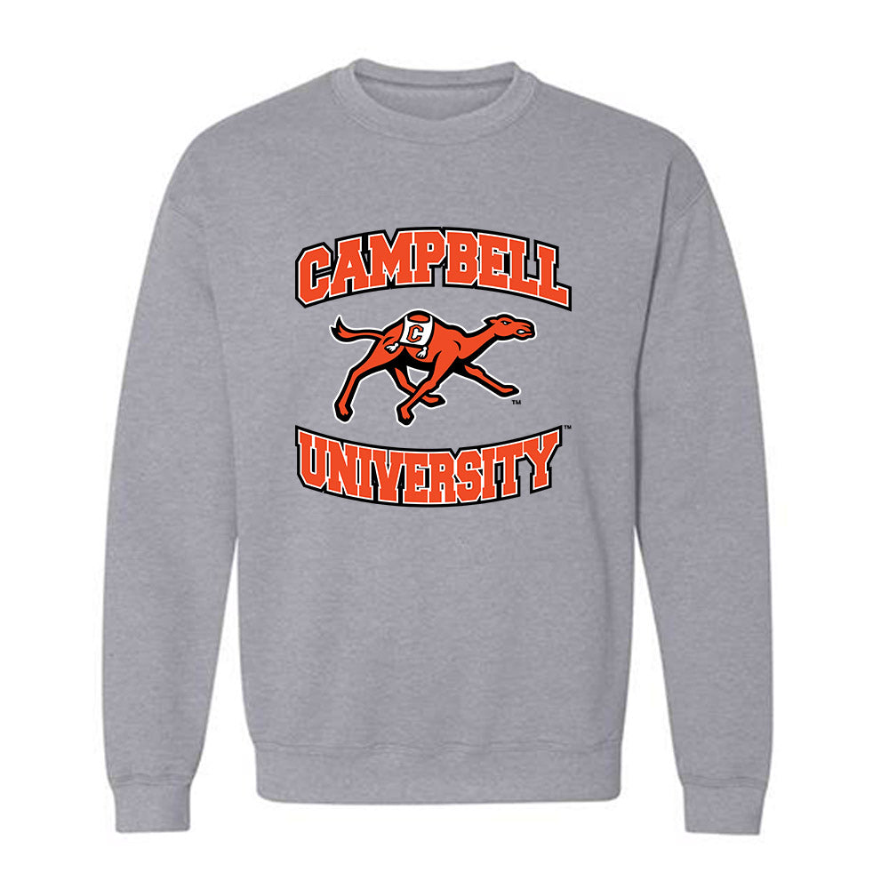 Campbell - NCAA Men's Soccer : Brogan Eastlack - Fashion Shersey Crewneck Sweatshirt-0