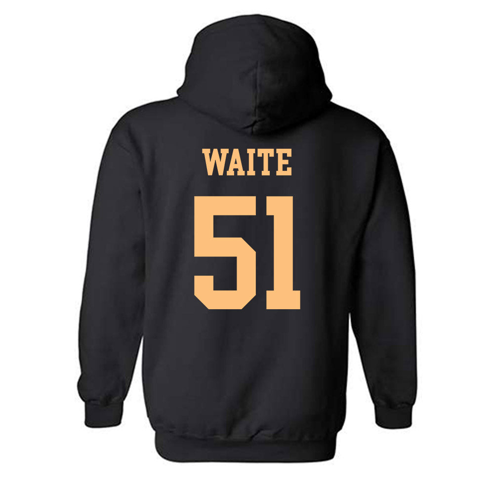 Vanderbilt - NCAA Baseball : Ryker Waite - Replica Shersey Hooded Sweatshirt-1