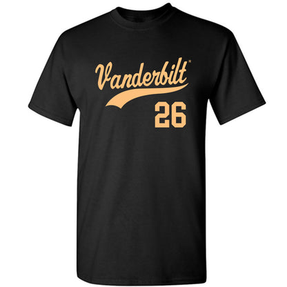 Vanderbilt - NCAA Baseball : Braden Holcomb - Replica Shersey T-Shirt