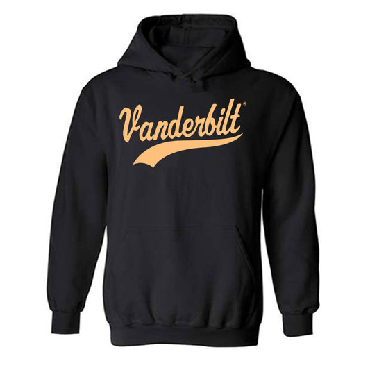 Vanderbilt - NCAA Baseball : Will Hampton - Replica Shersey Hooded Sweatshirt-0