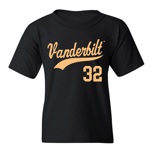 Vanderbilt - NCAA Baseball : Nate Schlote - Replica Shersey Youth T-Shirt-0