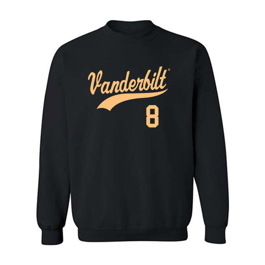 Vanderbilt - NCAA Baseball : Chris Maldonado - Replica Shersey Crewneck Sweatshirt-0