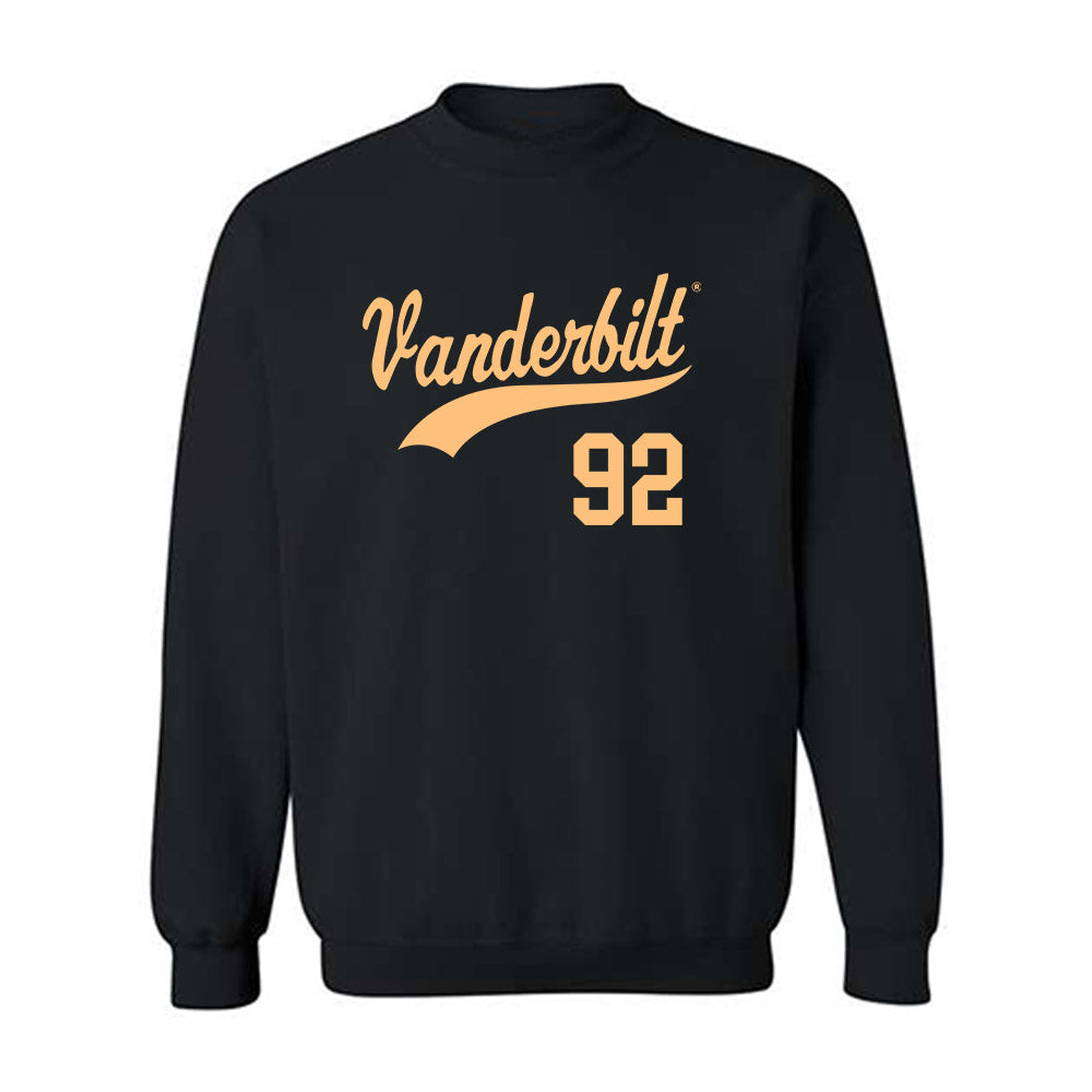 Vanderbilt - NCAA Baseball : Adria Casoliba - Replica Shersey Crewneck Sweatshirt-0
