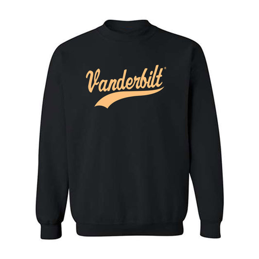 Vanderbilt - NCAA Baseball : Will Hampton - Replica Shersey Crewneck Sweatshirt-0