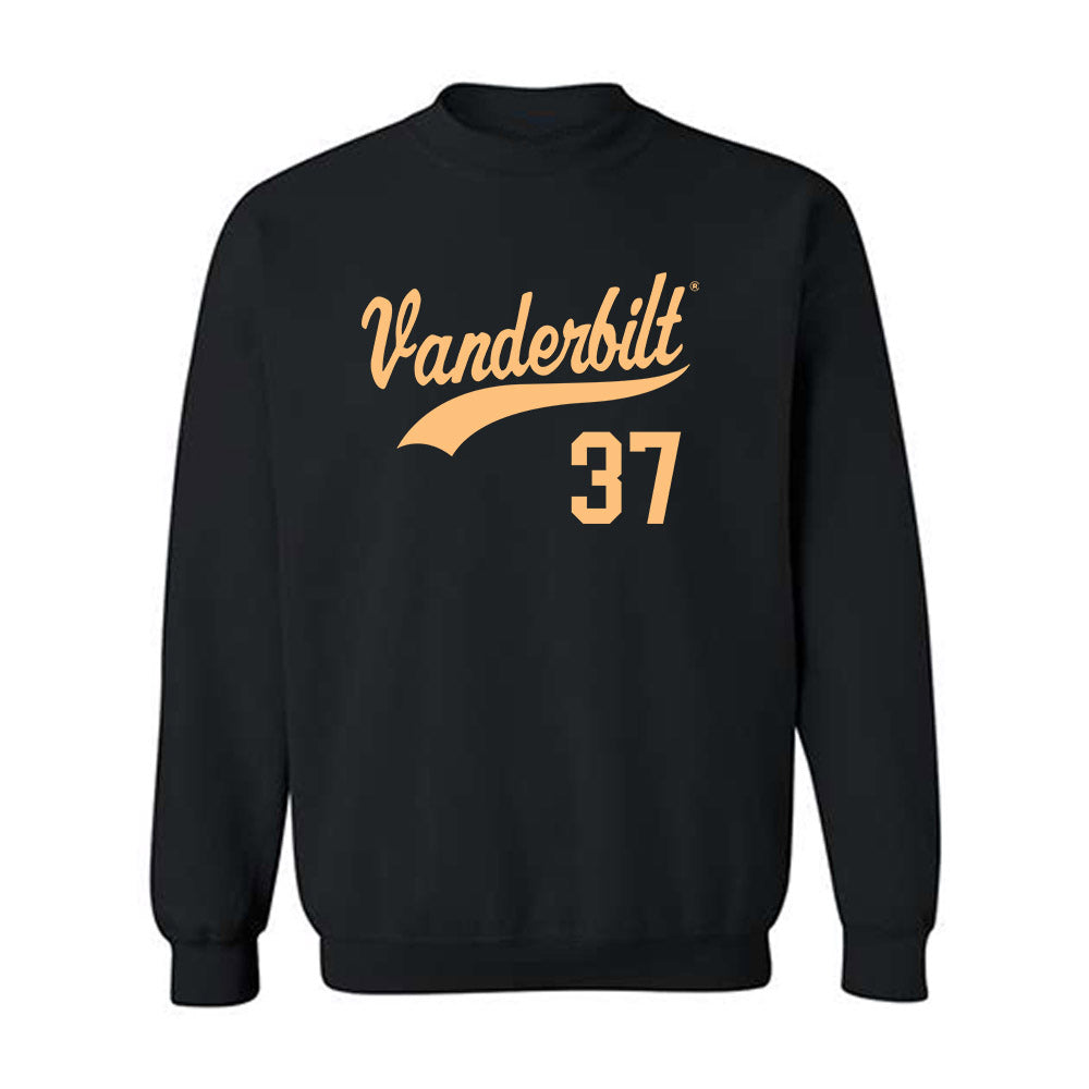 Vanderbilt - NCAA Baseball : Jakob Schulz - Replica Shersey Crewneck Sweatshirt-0