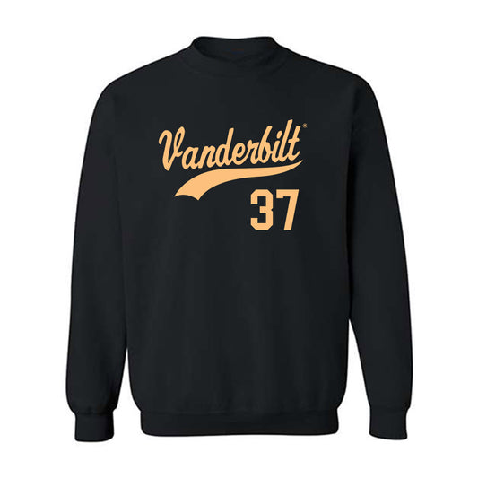 Vanderbilt - NCAA Baseball : Jakob Schulz - Replica Shersey Crewneck Sweatshirt-0