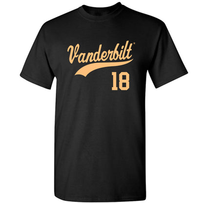 Vanderbilt - NCAA Baseball : Korbin Reynolds - Replica Shersey T-Shirt-0