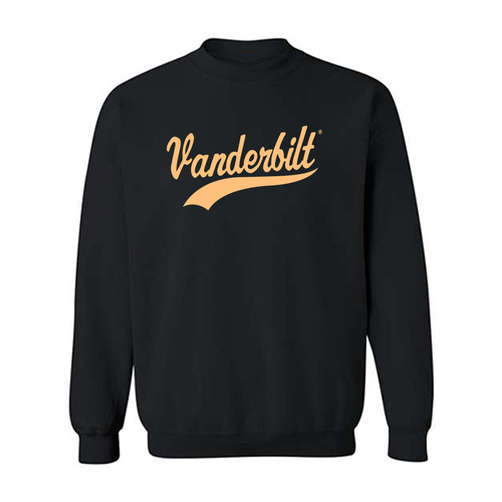 Vanderbilt - NCAA Baseball : Will Hampton - Replica Shersey Crewneck Sweatshirt-0