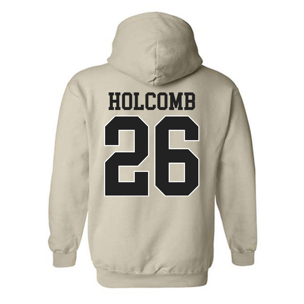 Vanderbilt - NCAA Baseball : Braden Holcomb - Replica Shersey Hooded Sweatshirt