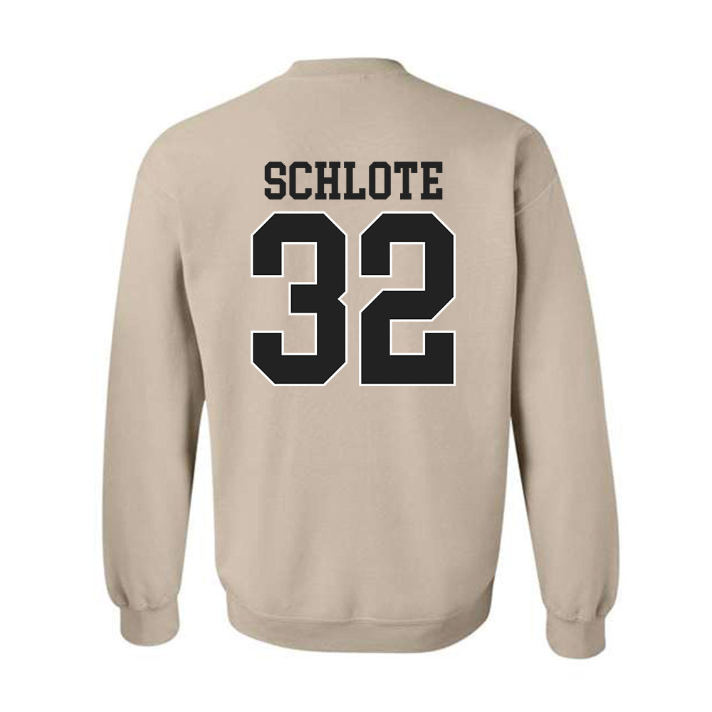 Vanderbilt - NCAA Baseball : Nate Schlote - Replica Shersey Crewneck Sweatshirt-1