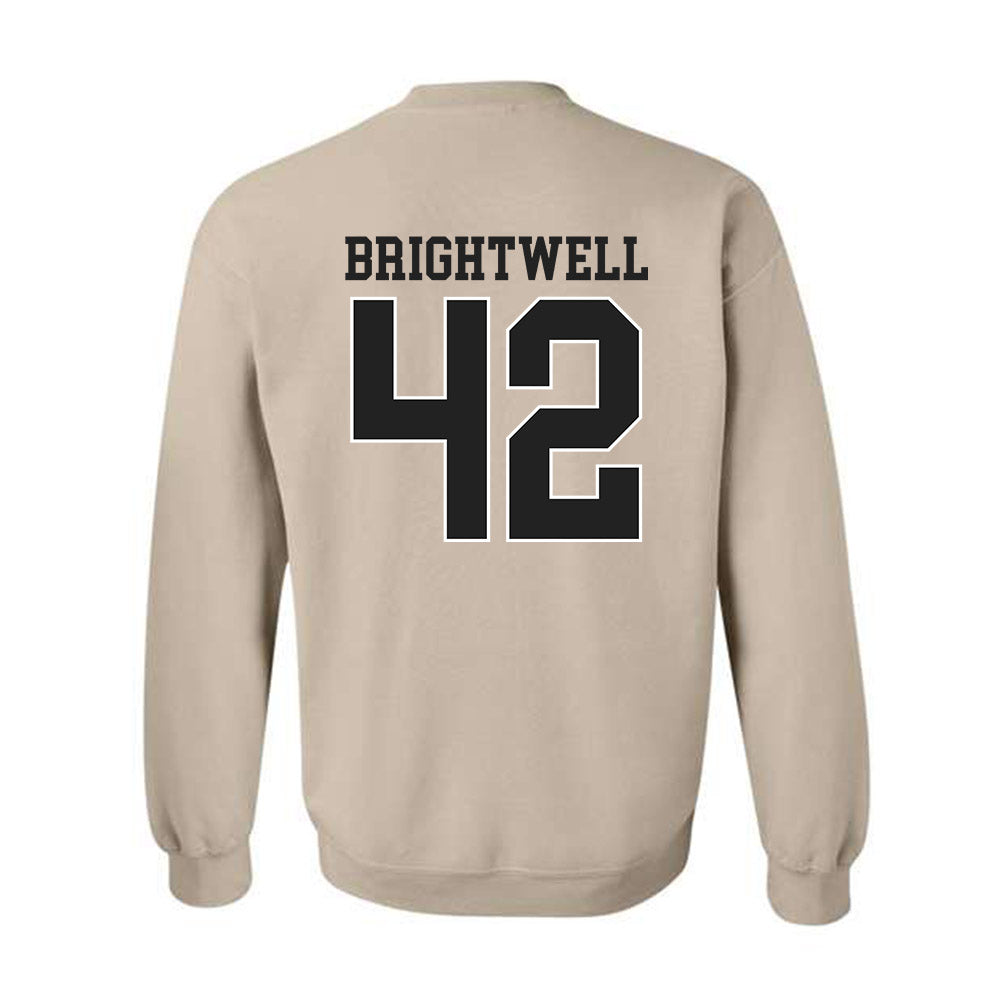 Vanderbilt - NCAA Baseball : Collin Brightwell - Replica Shersey Crewneck Sweatshirt-1