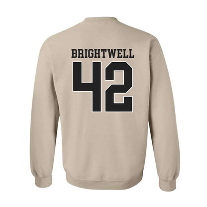 Vanderbilt - NCAA Baseball : Collin Brightwell - Replica Shersey Crewneck Sweatshirt-1