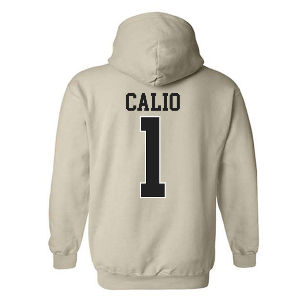 Vanderbilt - NCAA Baseball : AJ Calio - Replica Shersey Hooded Sweatshirt-1