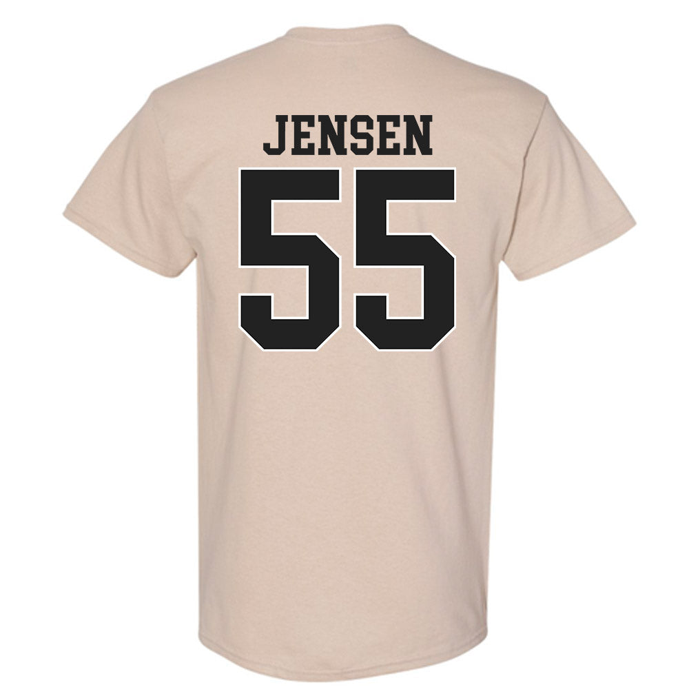 Vanderbilt - NCAA Baseball : Max Jensen - Replica Shersey T-Shirt-1