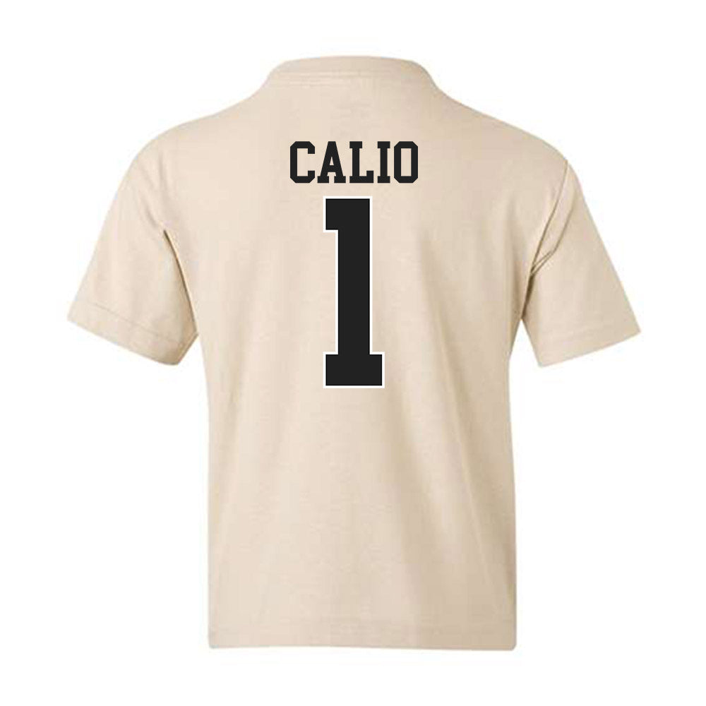 Vanderbilt - NCAA Baseball : AJ Calio - Replica Shersey Youth T-Shirt-1