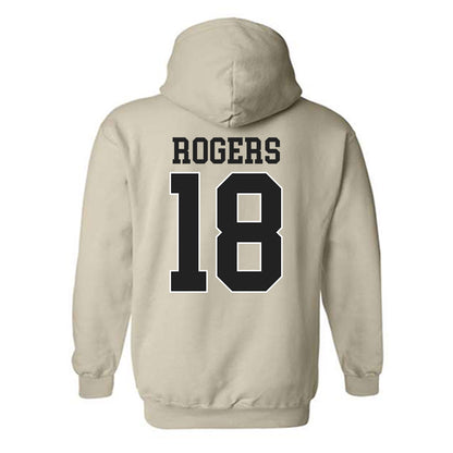 Vanderbilt - NCAA Baseball : John Rogers - Replica Shersey Hooded Sweatshirt-1