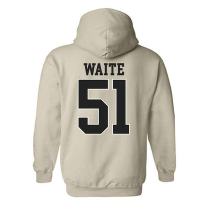 Vanderbilt - NCAA Baseball : Ryker Waite - Replica Shersey Hooded Sweatshirt-1