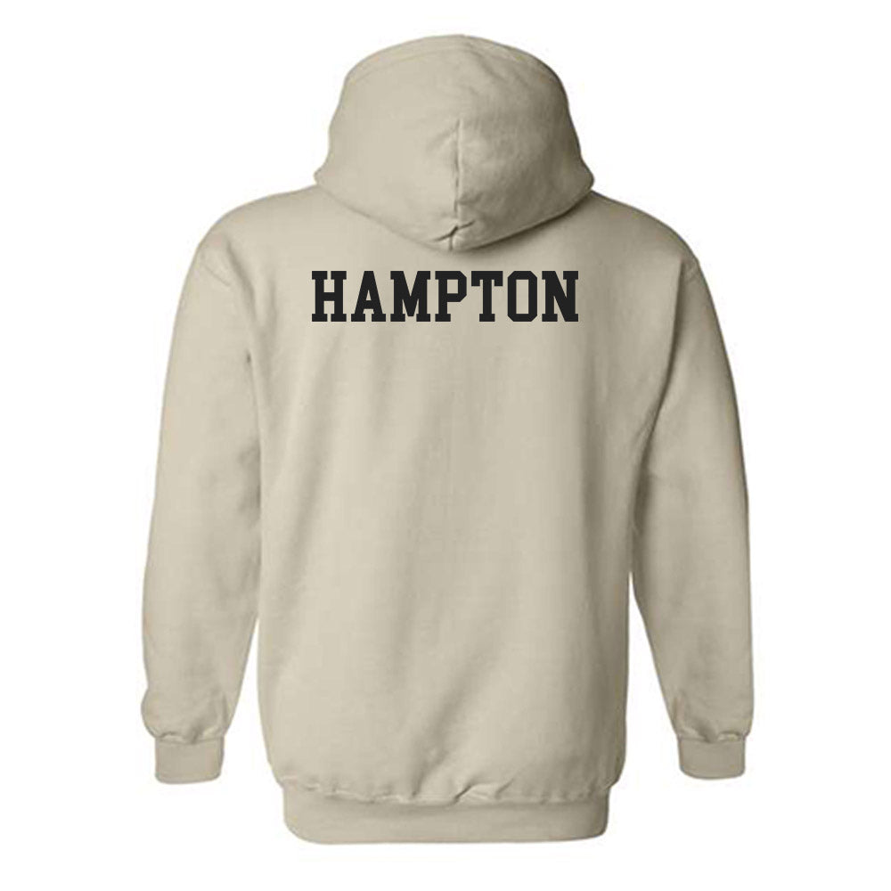 Vanderbilt - NCAA Baseball : Will Hampton - Replica Shersey Hooded Sweatshirt-1