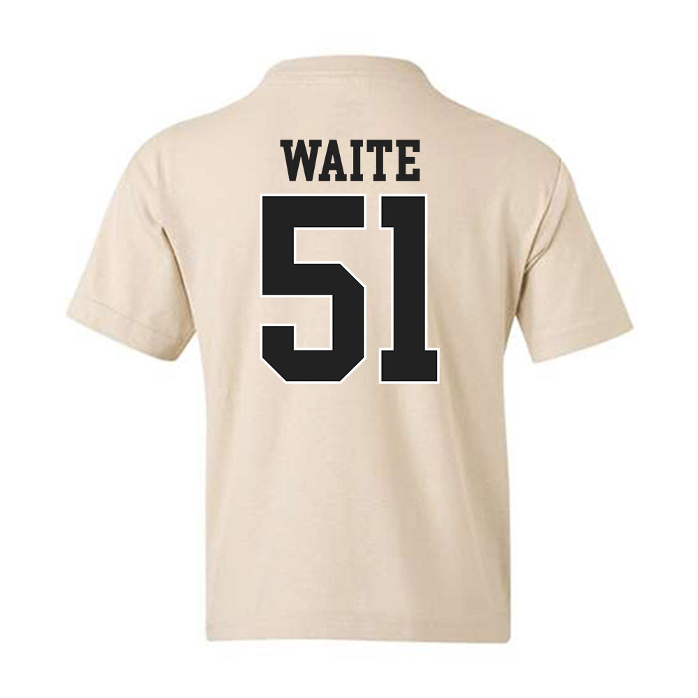Vanderbilt - NCAA Baseball : Ryker Waite - Replica Shersey Youth T-Shirt-1