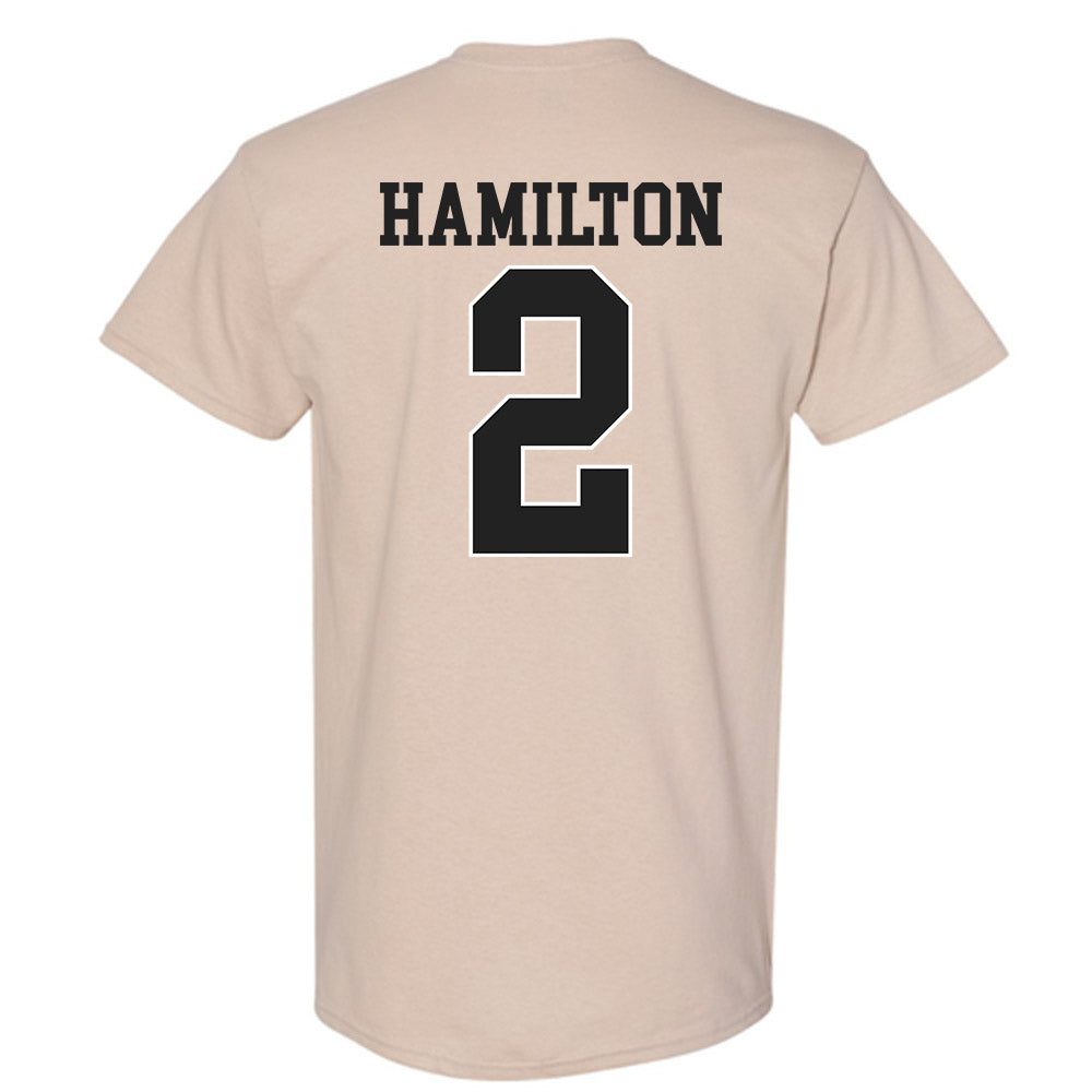 Vanderbilt - NCAA Baseball : RJ Hamilton - Replica Shersey T-Shirt-1