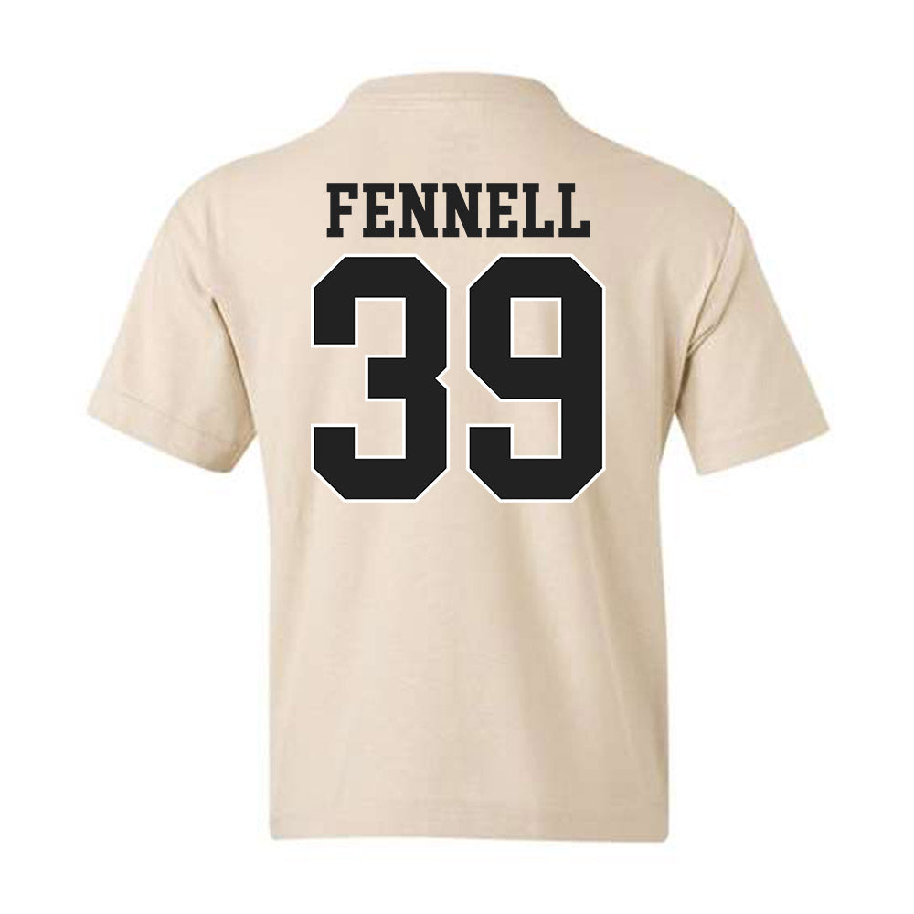 Vanderbilt - NCAA Baseball : Connor Fennell - Replica Shersey Youth T-Shirt