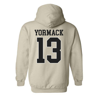 Vanderbilt - NCAA Baseball : Derek Yormack - Replica Shersey Hooded Sweatshirt-1