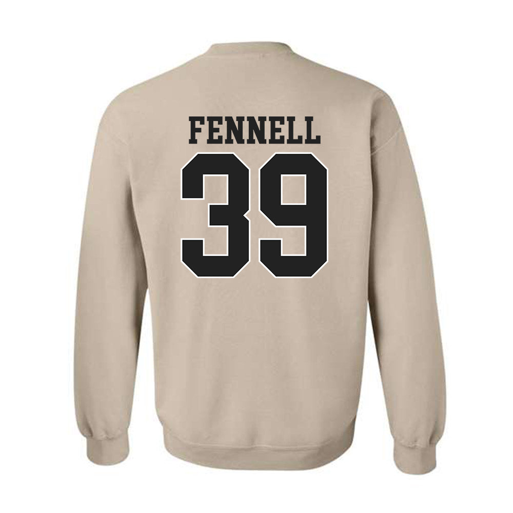 Vanderbilt - NCAA Baseball : Connor Fennell - Replica Shersey Crewneck Sweatshirt