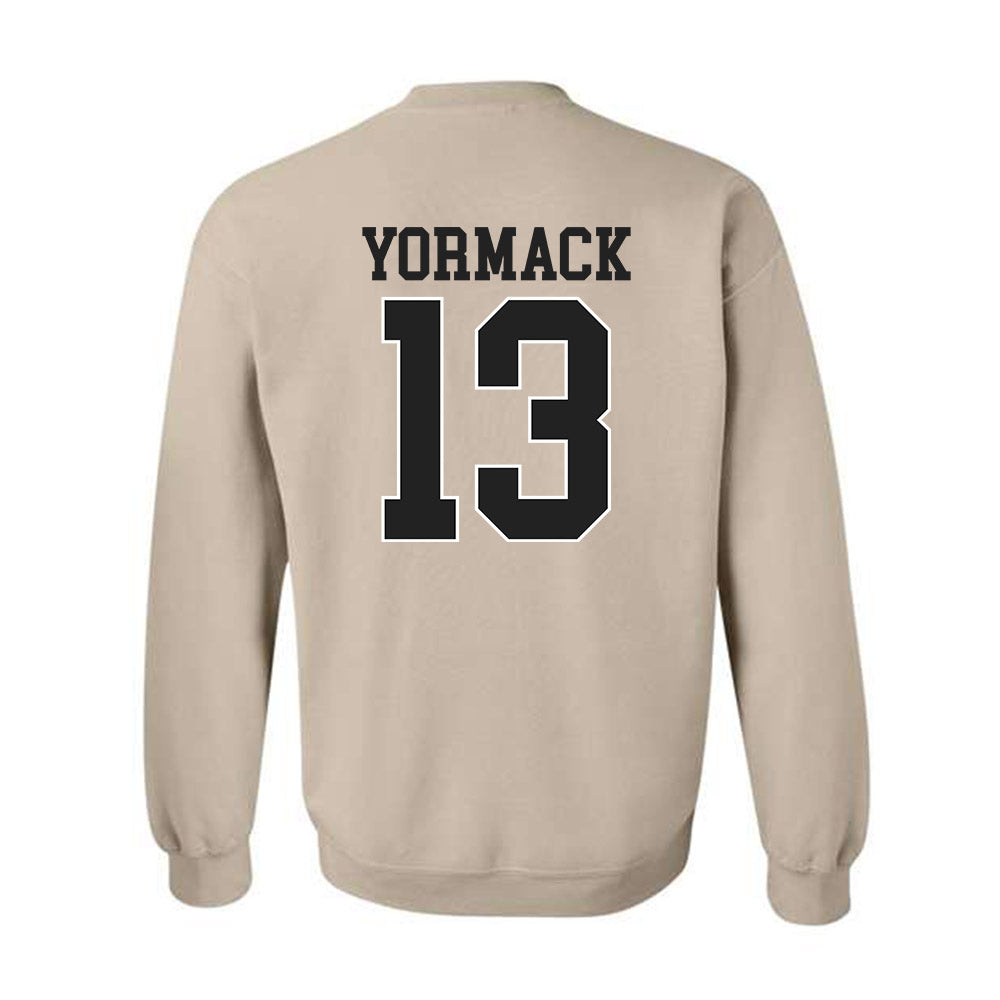 Vanderbilt - NCAA Baseball : Derek Yormack - Replica Shersey Crewneck Sweatshirt-1