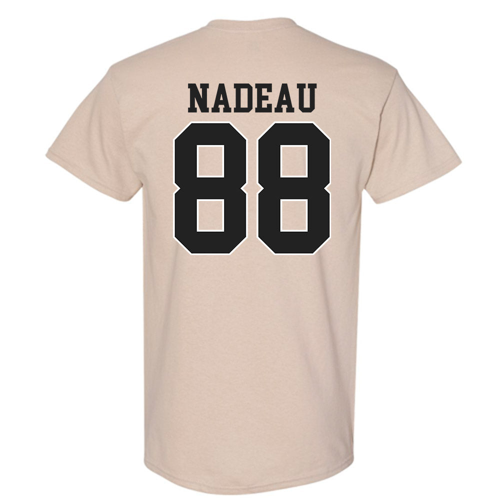 Vanderbilt - NCAA Baseball : Wyatt Nadeau - Replica Shersey T-Shirt-1