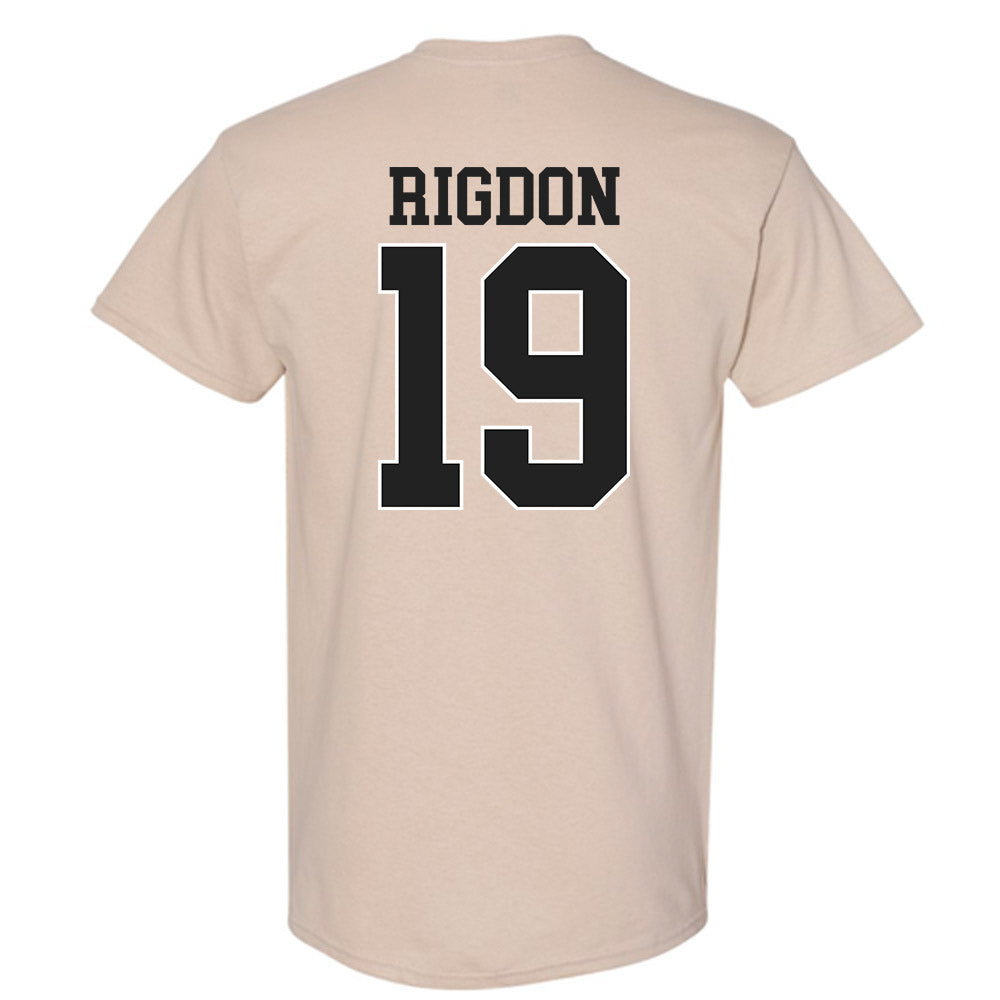 Vanderbilt - NCAA Baseball : Rustan Rigdon - Replica Shersey T-Shirt-1