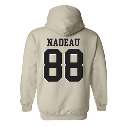 Vanderbilt - NCAA Baseball : Wyatt Nadeau - Replica Shersey Hooded Sweatshirt-1