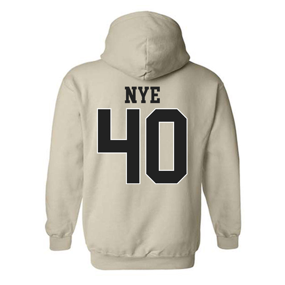 Vanderbilt - NCAA Baseball : Austin Nye - Replica Shersey Hooded Sweatshirt